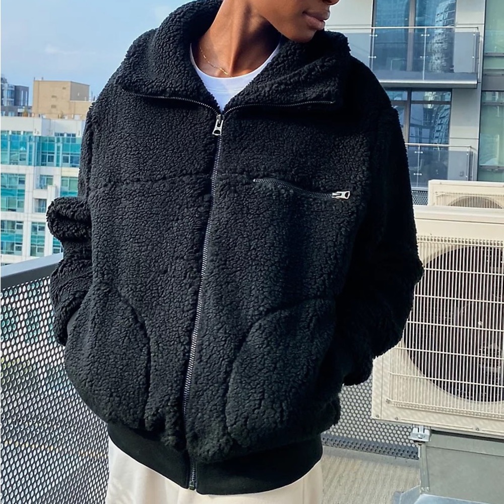 Aritzia Wilfred Free The Teddy Sherpa Jacket